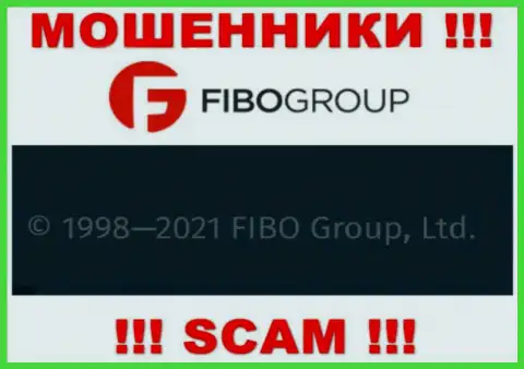 На официальном веб-ресурсе FIBO Group ворюги пишут, что ими владеет FIBO Group Ltd