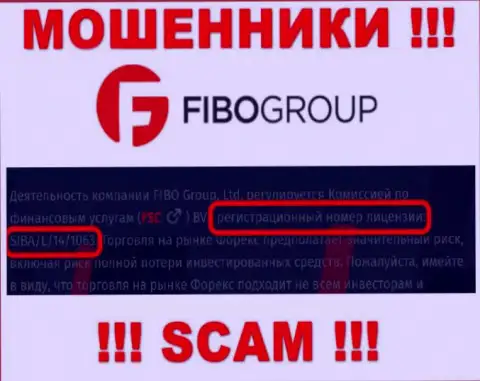 Не имейте дело с Fibo Forex, зная их лицензию на осуществление деятельности, предложенную на web-сайте, Вы не убережете средства