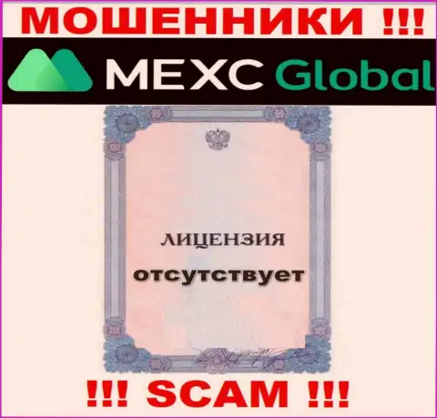 У мошенников MEXC на веб-ресурсе не указан номер лицензии на осуществление деятельности конторы !!! Будьте очень осторожны