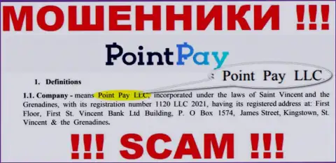 Point Pay LLC - это организация, управляющая мошенниками Поинт Пэй