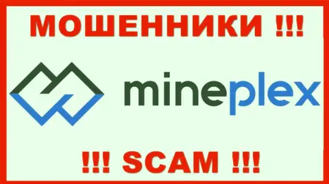 Лого МОШЕННИКОВ MinePlex Io